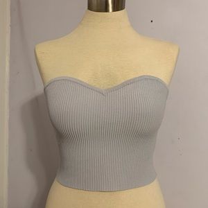 L.A heart ripped tube top